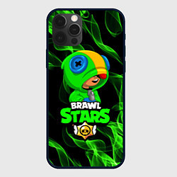 Чехол для iPhone 12 Pro Max BRAWL STARS LEON, цвет: 3D-черный