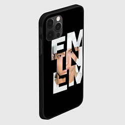 Чехол для iPhone 12 Pro Max Eminem, цвет: 3D-черный — фото 2