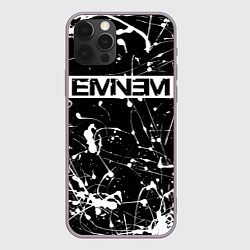 Чехол для iPhone 12 Pro Max Eminem, цвет: 3D-серый