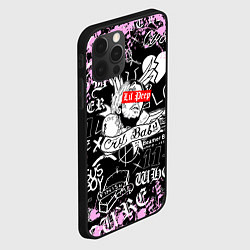 Чехол для iPhone 12 Pro Max LIL PEEP, цвет: 3D-черный — фото 2