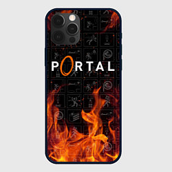 Чехол для iPhone 12 Pro Max PORTAL, цвет: 3D-черный