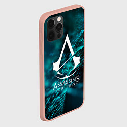 Чехол для iPhone 12 Pro Max ASSASSINS CREED, цвет: 3D-светло-розовый — фото 2