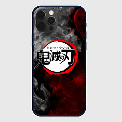 Чехол для iPhone 12 Pro Max KIMETSU NO YAIBA, цвет: 3D-черный