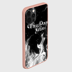 Чехол для iPhone 12 Pro Max Three Days Grace, цвет: 3D-светло-розовый — фото 2