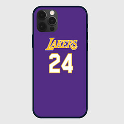 Чехол iPhone 12 Pro Max Los Angeles Lakers Kobe Brya