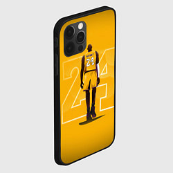 Чехол для iPhone 12 Pro Max Kobe Bryant, цвет: 3D-черный — фото 2