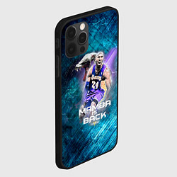 Чехол для iPhone 12 Pro Max Kobe Bryant, цвет: 3D-черный — фото 2