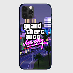 Чехол для iPhone 12 Pro Max Grand Theft Auto Vice City, цвет: 3D-черный