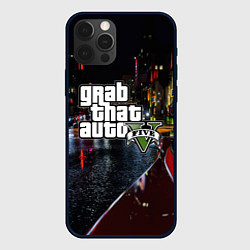 Чехол для iPhone 12 Pro Max Grand Theft Auto V, цвет: 3D-черный