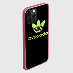 Чехол для iPhone 12 Pro Max Авокадо, цвет: 3D-малиновый — фото 2