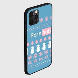 Чехол для iPhone 12 Pro Max Pornhub - christmas sweater, цвет: 3D-черный — фото 2