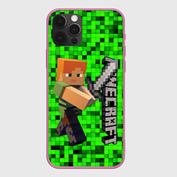 Чехол iPhone 12 Pro Max MINECRAFT