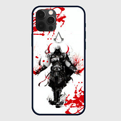 Чехол для iPhone 12 Pro Max Assassins Creed, цвет: 3D-черный