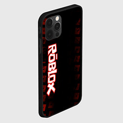 Чехол для iPhone 12 Pro Max Roblox, цвет: 3D-черный — фото 2