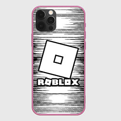 Чехол для iPhone 12 Pro Max Roblox, цвет: 3D-малиновый