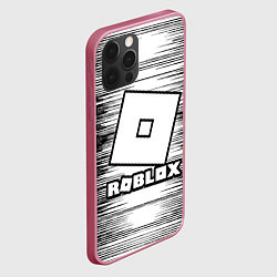 Чехол для iPhone 12 Pro Max Roblox, цвет: 3D-малиновый — фото 2