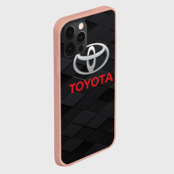 Чехол для iPhone 12 Pro Max TOYOTA, цвет: 3D-светло-розовый — фото 2