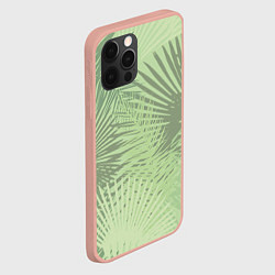 Чехол для iPhone 12 Pro Max В джунгли, цвет: 3D-светло-розовый — фото 2