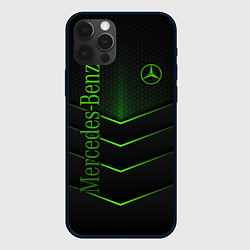 Чехол для iPhone 12 Pro Max Mercedes-Benz, цвет: 3D-черный