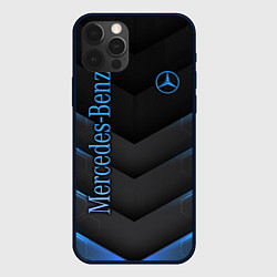 Чехол для iPhone 12 Pro Max Mercedes-Benz, цвет: 3D-черный