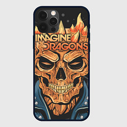 Чехол для iPhone 12 Pro Max Imagine Dragons, цвет: 3D-черный