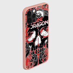 Чехол для iPhone 12 Pro Max Imagine Dragons, цвет: 3D-светло-розовый — фото 2