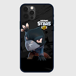 Чехол iPhone 12 Pro Max Brawl Stars Crow Ворон