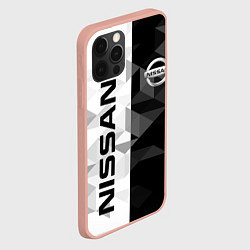 Чехол для iPhone 12 Pro Max NISSAN, цвет: 3D-светло-розовый — фото 2