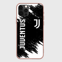 Чехол для iPhone 12 Pro Max JUVENTUS, цвет: 3D-светло-розовый