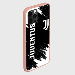 Чехол для iPhone 12 Pro Max JUVENTUS, цвет: 3D-светло-розовый — фото 2