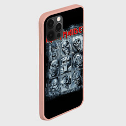 Чехол для iPhone 12 Pro Max Iron Maiden, цвет: 3D-светло-розовый — фото 2