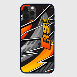 Чехол для iPhone 12 Pro Max Audi RS, цвет: 3D-черный