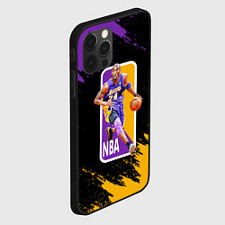 Чехол для iPhone 12 Pro Max LA LAKERS KOBE BRYANT, цвет: 3D-черный — фото 2