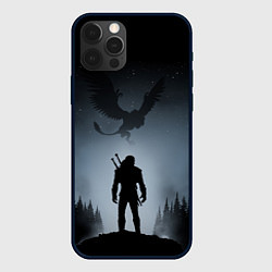 Чехол для iPhone 12 Pro Max ВЕДЬМАК, цвет: 3D-черный