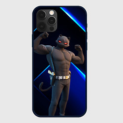 Чехол iPhone 12 Pro Max Fortnite Meowscles Shadow