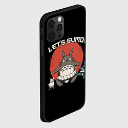 Чехол для iPhone 12 Pro Max TOTORO, цвет: 3D-черный — фото 2