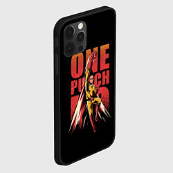 Чехол для iPhone 12 Pro Max ONE-PUNCH MAN, цвет: 3D-черный — фото 2