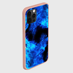 Чехол для iPhone 12 Pro Max СИНИЙ ОГОНЬ, цвет: 3D-светло-розовый — фото 2