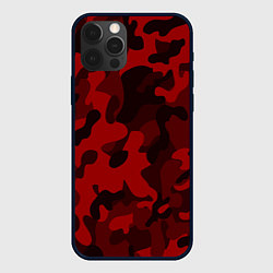 Чехол для iPhone 12 Pro Max RED MILITARY, цвет: 3D-черный