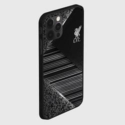 Чехол для iPhone 12 Pro Max Liverpool F C, цвет: 3D-черный — фото 2