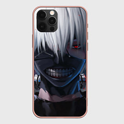 Чехол для iPhone 12 Pro Max TOKYO GHOUL, цвет: 3D-светло-розовый