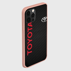 Чехол для iPhone 12 Pro Max TOYOTA, цвет: 3D-светло-розовый — фото 2