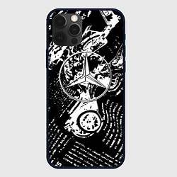 Чехол для iPhone 12 Pro Max Shik, цвет: 3D-черный
