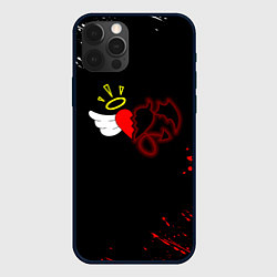Чехол для iPhone 12 Pro Max Добро и зло, Payton Moormeier, цвет: 3D-черный