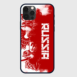 Чехол для iPhone 12 Pro Max Russia, цвет: 3D-черный