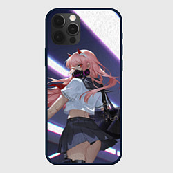 Чехол для iPhone 12 Pro Max ЛЮБИМАЯ В МАСКЕ, цвет: 3D-черный