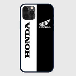 Чехол для iPhone 12 Pro Max HONDA, цвет: 3D-черный