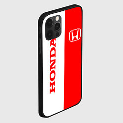 Чехол для iPhone 12 Pro Max HONDA, цвет: 3D-черный — фото 2