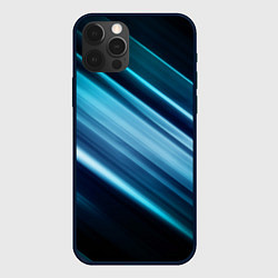 Чехол для iPhone 12 Pro Max GEOMETRY STRIPES, цвет: 3D-черный