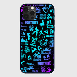 Чехол для iPhone 12 Pro Max FORTNITE, цвет: 3D-черный